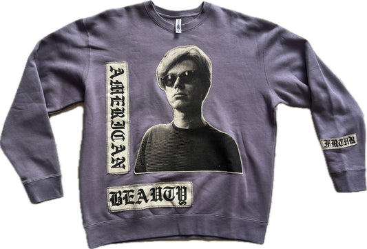 Andy Warhol American Beauty Crewneck, Size XL