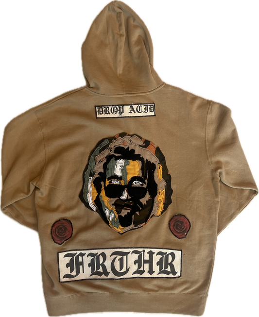 Zip-Up Hoodie with Jerry Appliqué and Further Patches
